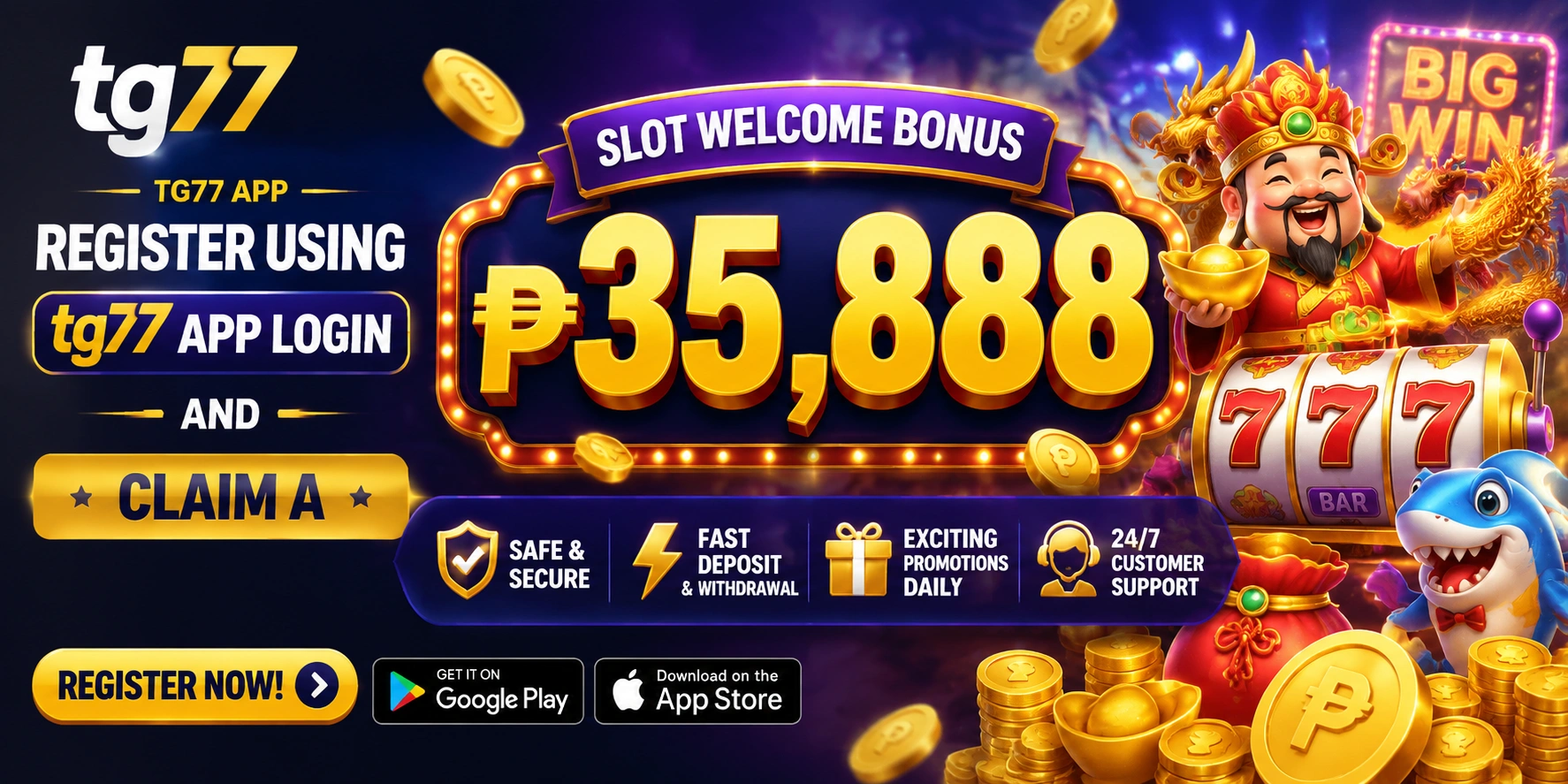 Slot game guide showing reels and slot features
